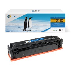 G&G HP CF400X/CF400A Negro Cartucho de Toner Generico - Reemplaza 201X/201A