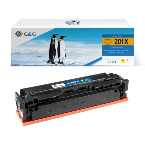 G&G Canon 045H Amarillo Cartucho de Toner Generico - Reemplaza 1243C002/1239C002