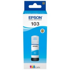 Epson 103 Cyan Botella de Tinta Original - C13T00S24A10