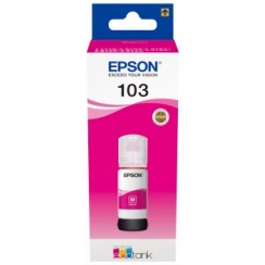 Epson 103 Magenta Botella de Tinta Original - C13T00S34A10