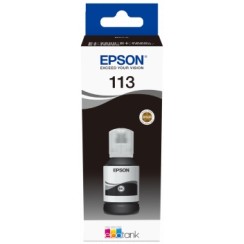 Epson 113 Negro Botella de Tinta Pigmentada Original - C13T06B140