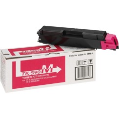 Kyocera TK590 Magenta Cartucho de Toner Original - 1T02KVBNL0/TK590M