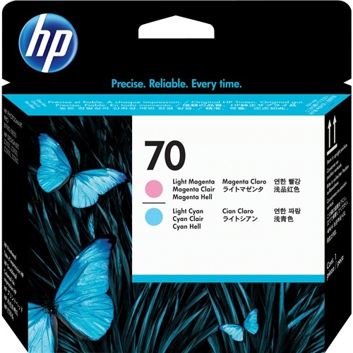 HP 70 Cyan Light/Magenta Light Cabezal de Impresion Original - C9405A