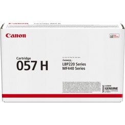 Canon 057H Negro Cartucho de Toner Original - 3010C002