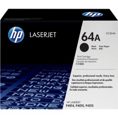 HP CC364A Negro Cartucho de Toner Original - 64A