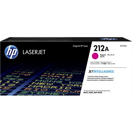 HP W2123A Magenta Cartucho de Toner Original - 212A