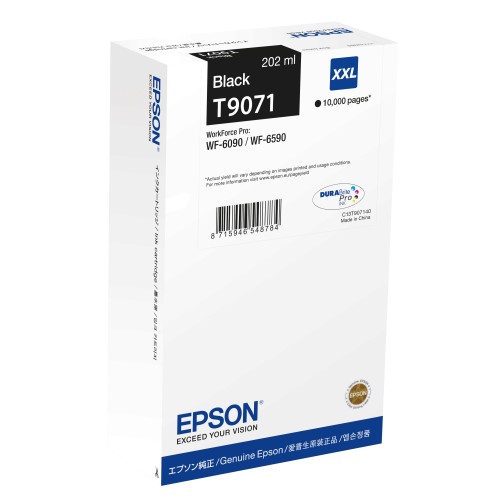 Epson T9071 Negro Cartucho de Tinta Original - C13T907140