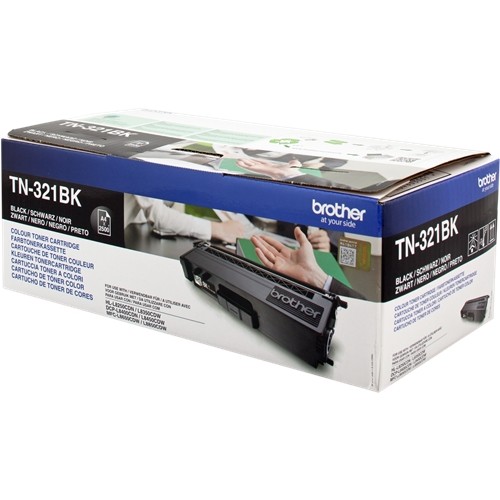 Brother TN321 Negro Cartucho de Toner Original - TN321BK