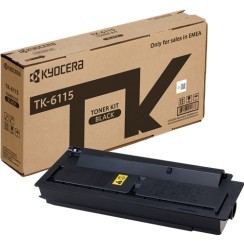 Kyocera TK6115 Negro Cartucho de Toner Original - 1T02P10NL0