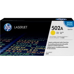 HP Q6472A Amarillo Cartucho de Toner Original - 502A