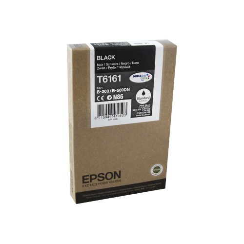 Epson T6161 Negro Cartucho de Tinta Original - C13T616100