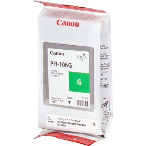 Canon PFI106 Verde Cartucho de Tinta Original - PFI106G/6628B001