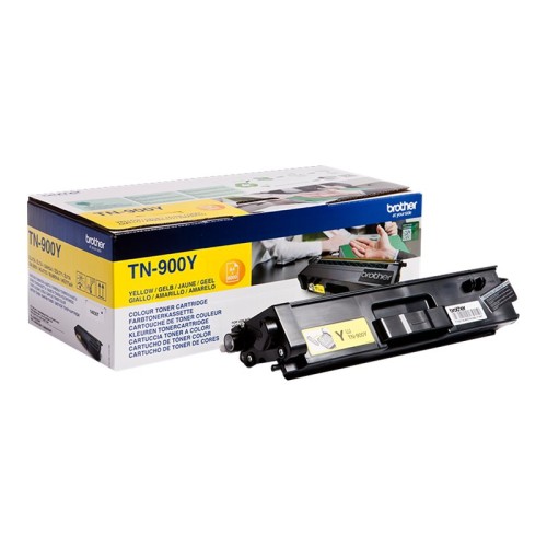 Brother TN900 Amarillo Cartucho de Toner Original - TN900Y