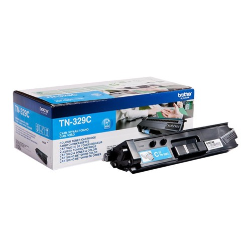 Brother TN329 Cyan Cartucho de Toner Original - TN329C