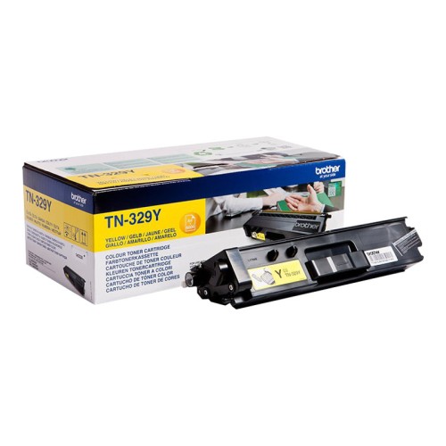 Brother TN329 Amarillo Cartucho de Toner Original - TN329Y