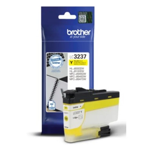 Brother LC3237 Amarillo Cartucho de Tinta Original - LC3237Y