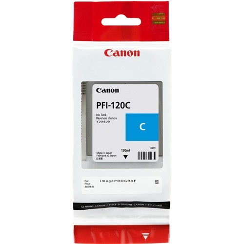 Canon PFI120 Cyan Cartucho de Tinta Original - 2886C001