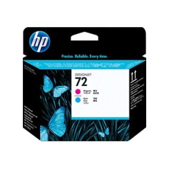 HP 72 Cabezal de Impresion Original - Cyan y Magenta - C9383A