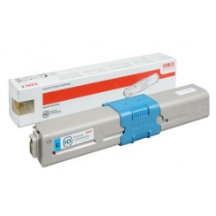 OKI C510/C530/MC561/MC562 Cyan Cartucho de Toner Original - 44469724