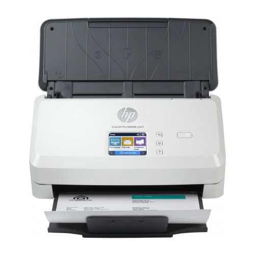 HP ScanJet Pro 4000 snw1 Escaner Documental WiFi - Hasta 40ppm - Alimentador Automatico - Doble Cara