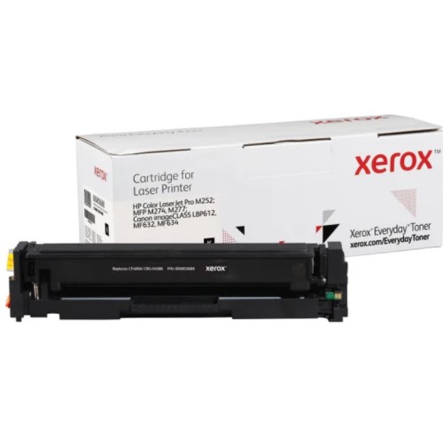 Xerox Everyday HP CF400A Negro Cartucho de Toner Generico - Reemplaza 201A