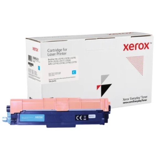 Xerox Everyday Brother TN247/TN243 Cyan Cartucho de Toner Generico - Reemplaza TN247C/TN243C