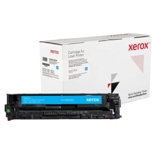 Xerox Everyday HP CB541A/CE321A/CF211A Cyan Cartucho de Toner Generico - Reemplaza 125A/128A/131A