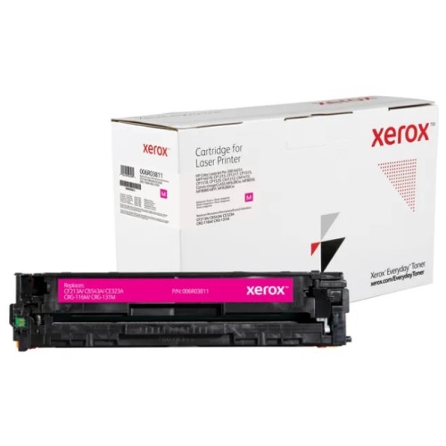 Xerox Everyday HP CB543A/CE323A/CF213A Magenta Cartucho de Toner Generico - Reemplaza 125A/128A/131A