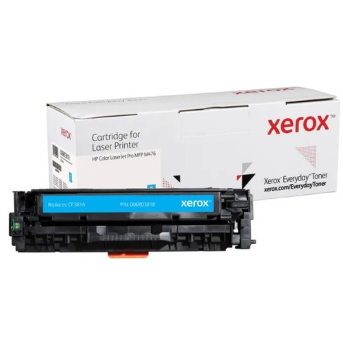 Xerox Everyday HP CF381A Cyan Cartucho de Toner Generico - Reemplaza 312A