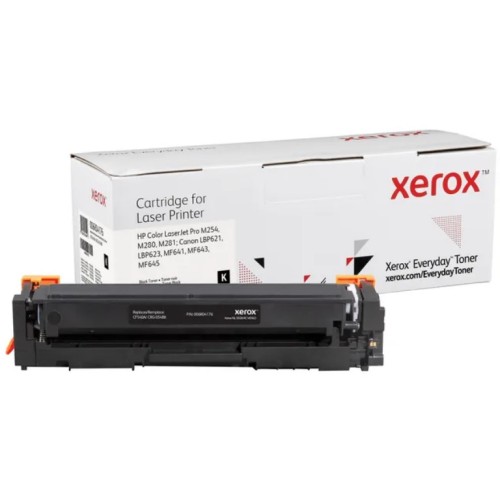 Xerox Everyday HP CF540A Negro Cartucho de Toner Generico - Reemplaza 203A