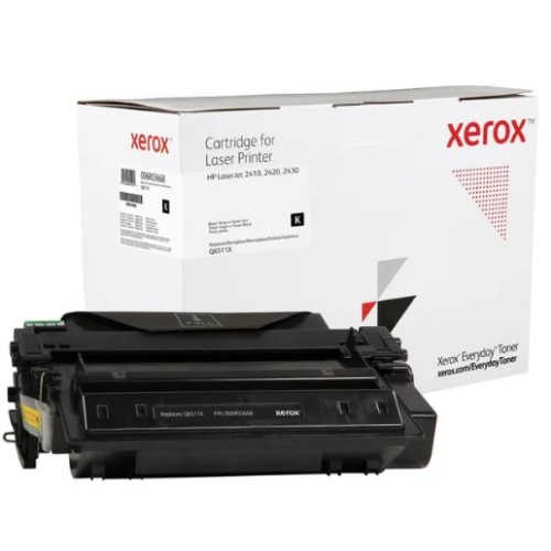 Xerox Everyday HP Q6511X Negro Cartucho de Toner Generico - Reemplaza 11X