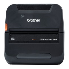 Brother RJ-4250WB Impresora Termica Portatil de Etiquetas y Tickets WiFi, Bluetooth, USB - Resolucion 203ppp - Velocidad 127mms - Color Negro