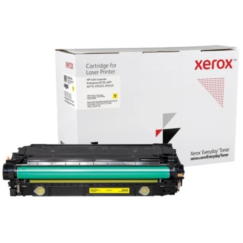 Xerox Everyday HP CE342A/CE742A/CE272A Amarillo Cartucho de Toner Generico - Reemplaza 651A/307A/650A