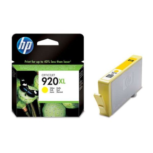 HP 920XL Amarillo Cartucho de Tinta Original - CD974AE