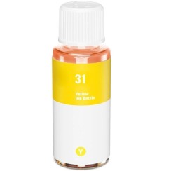 HP 31 Amarillo Botella de Tinta Generica - Reemplaza 1VU28AE