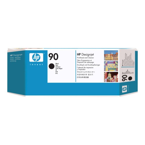 HP 90 Negro Cabezal de Impresion Limpiador Original  - C5054A