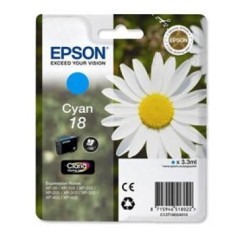 Epson T1802 (18) Cyan Cartucho de Tinta Original - C13T18024012