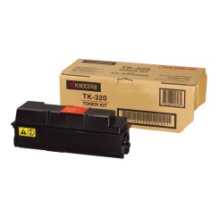 Kyocera TK320 Negro Cartucho de Toner Original - 1T02F90EUC