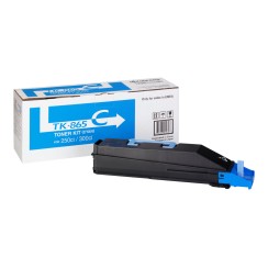 Kyocera TK865 Cyan Cartucho de Toner Original - 1T02JZCEU0/TK865C