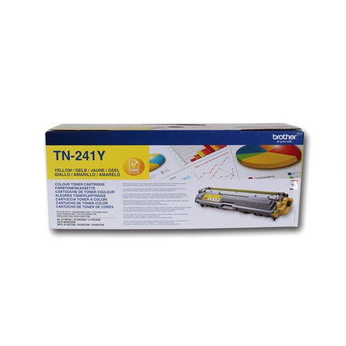 Brother TN241 Amarillo Cartucho de Toner Original - TN241Y