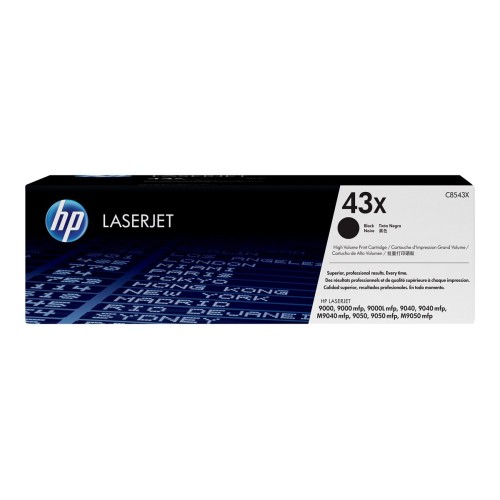 HP C8543X Negro Cartucho de Toner Original - 43X