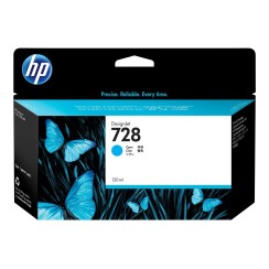 HP 728 Cyan Cartucho de Tinta Original - F9J67A