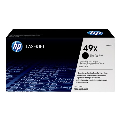 HP Q5949X Negro Cartucho de Toner Original - 49X