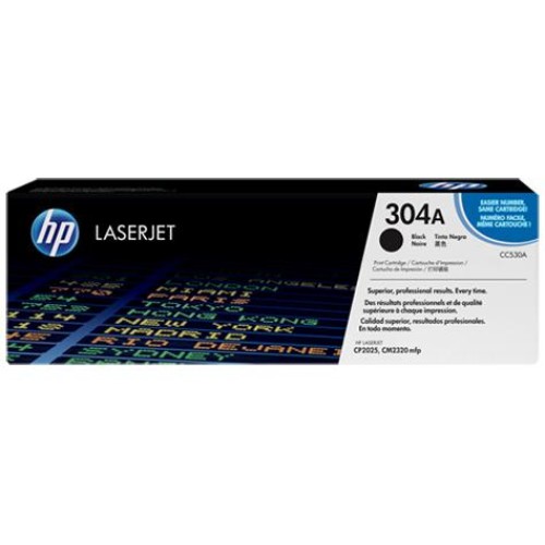 HP CC530A Negro Cartucho de Toner Original - 304A