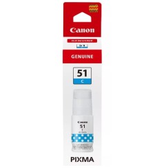 Canon GI51 Cyan Botella de Tinta Original - GI51C/4546C001