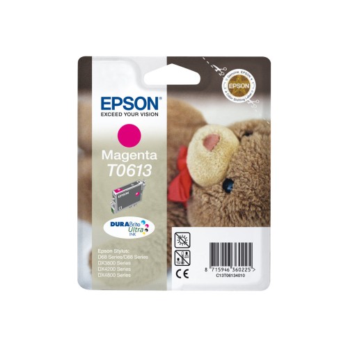 Epson T0613 Magenta Cartucho de Tinta Original - C13T06134010