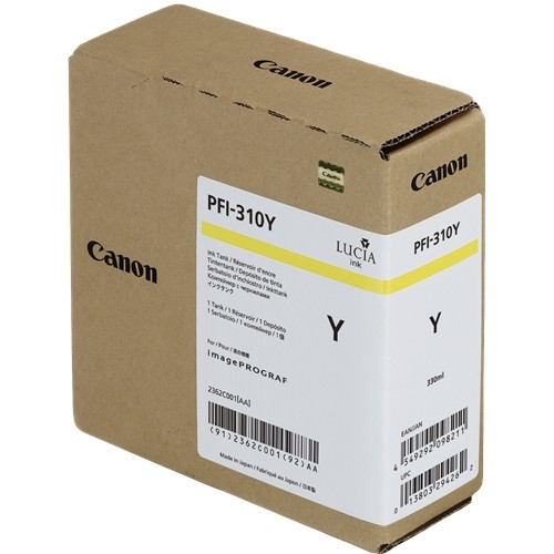 Canon PFI310 Amarillo Cartucho de Tinta Original - 2362C001