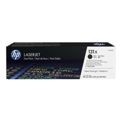 HP CF210X Negro Pack de 2 Cartuchos de Toner Originales - 131X