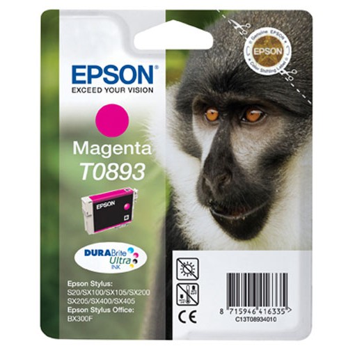 Epson T0893 Magenta Cartucho de Tinta Original - C13T08934011