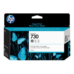 HP 730 Gris Cartucho de Tinta Original - P2V66A